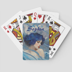 Whispers of the Ocean Goddess Playing Cards
