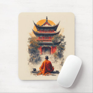 Whispers of the Pagoda Mouse Pad