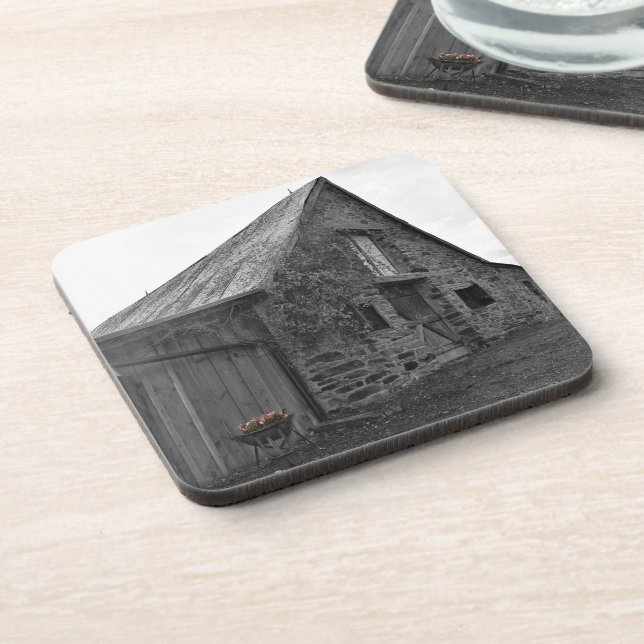 Whispers of the Past Plastic Coaster (Left Side)
