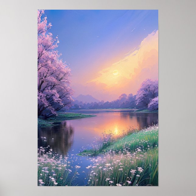 Whispers of the Quiet Evening Poster (Front)