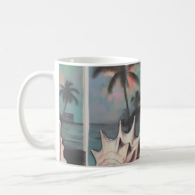 Whispers Of The Shore Coffee Mug (Left)
