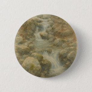 Whispers of the Stream 6 Cm Round Badge