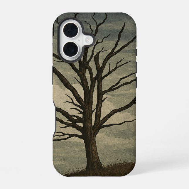 Whispers of the Withered iPhone 16 Case (Back)