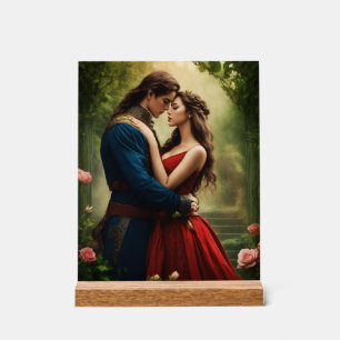 "Whispers of Time: A Romance Fantasy" Acrylic Sign