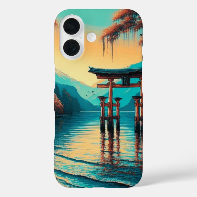 "Whispers of Tranquillity: The Spirit Gate" Case-Mate iPhone Case (Back)