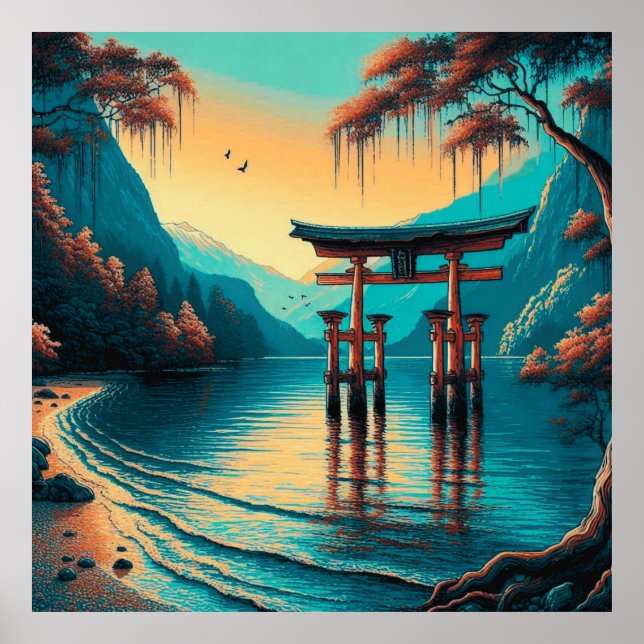 "Whispers of Tranquillity: The Spirit Gate" Poster (Front)