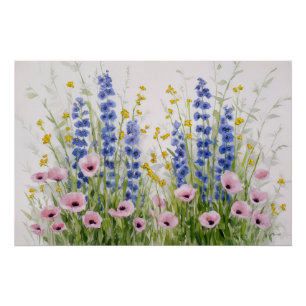 Whispers of Wildflowers Poster