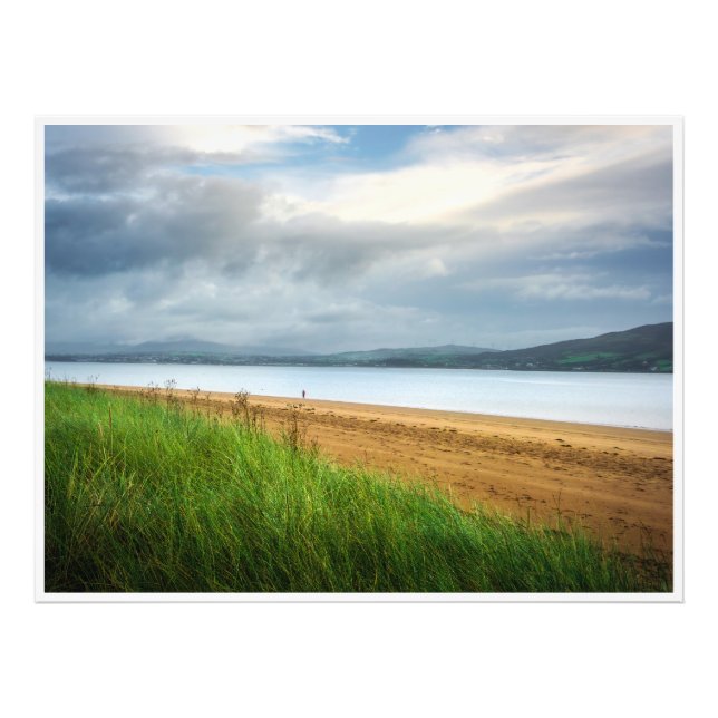 Whispers on the Sand: Historic Rathmullan Beach Photo Print (Front)