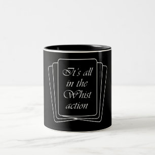 Whist Action Two-Tone Coffee Mug