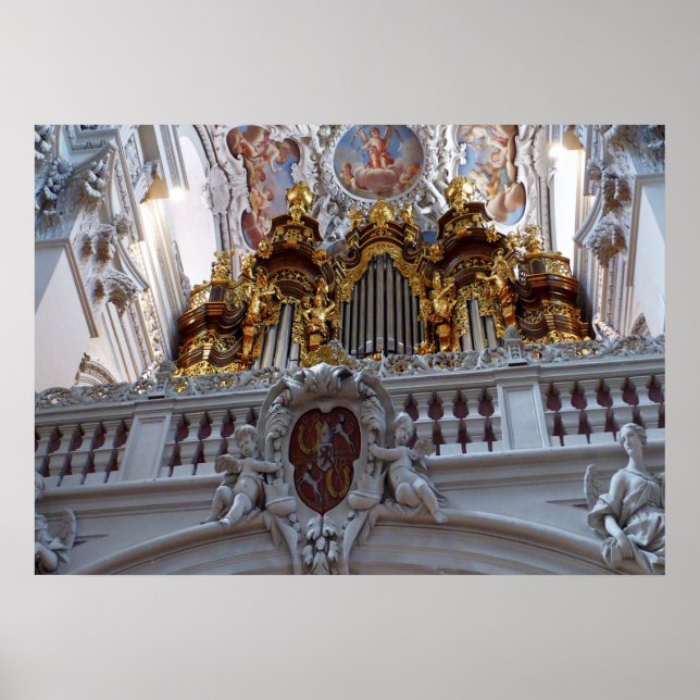 Whistle Passau Pipe Organ Poster (Front)