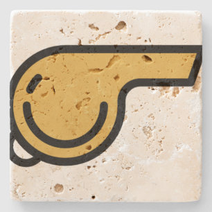 whistle stone coaster
