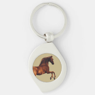 Whistlejacket horse by George Stubbs Key Ring
