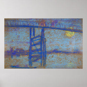 Whistler - Battersea Bridge Poster