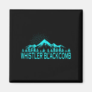 Whistler Blackcomb Canada Ski Resort Skiing Rocky Magnet