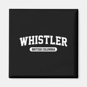 Whistler British Columbia Canada Ski Mountain Skii Magnet