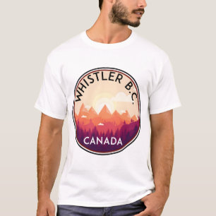 WHISTLER BRITISH COLUMBIA CANADA SKIING SNOWBOARDI T-Shirt