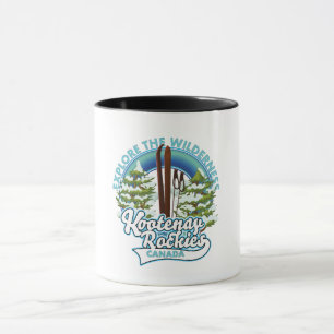 Whistler Canada,explore the wilderness, ski logo G Mug