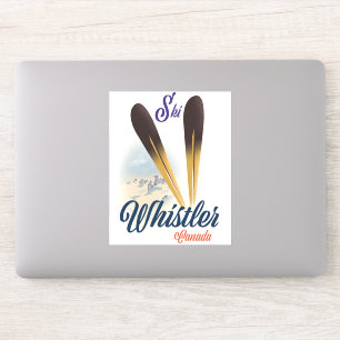 Whistler Canada ski poster