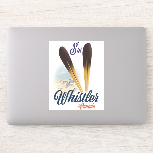 Whistler Canada ski poster (Computer)