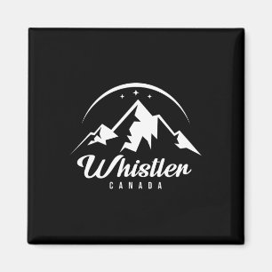 Whistler Canada Ski Resort Skiing Snowboarding Magnet