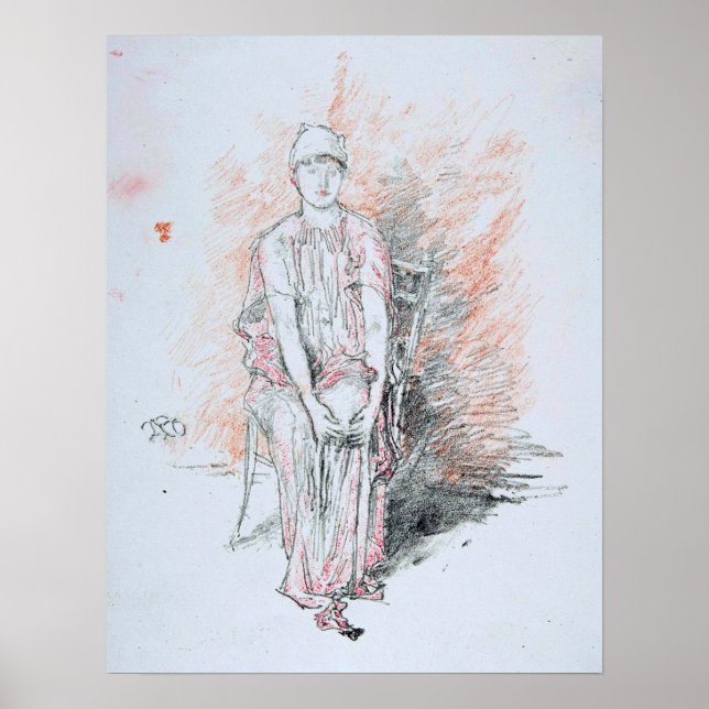 Whistler - Figure Study In Colours Poster (Front)