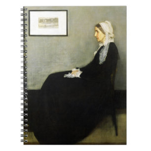Whistler’s Mother by James Abbott McNeill Whistler Notebook