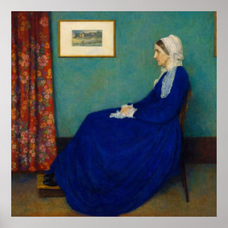 Whistler’s Mother by James McNeill Whistler Poster