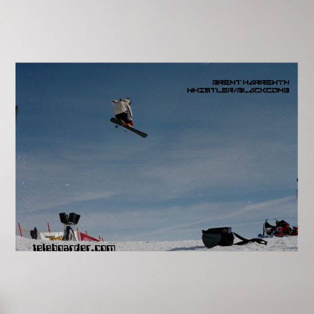 Whistler Teleboarding Poster (Front)