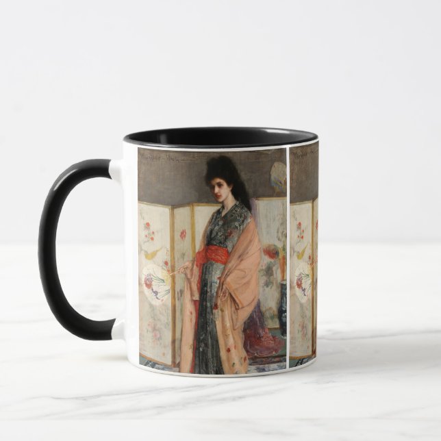 Whistler - The Princess from the Land of Porcelain Mug (Left)