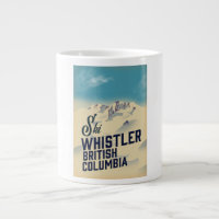 Whistler,Vancouver British Columbia ski poster