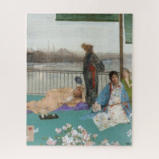 Whistler - Variations in Flesh Colour and Green Jigsaw Puzzle (Vertical)