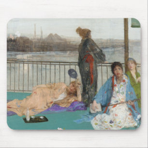 Whistler - Variations in Flesh Colour and Green Mouse Pad