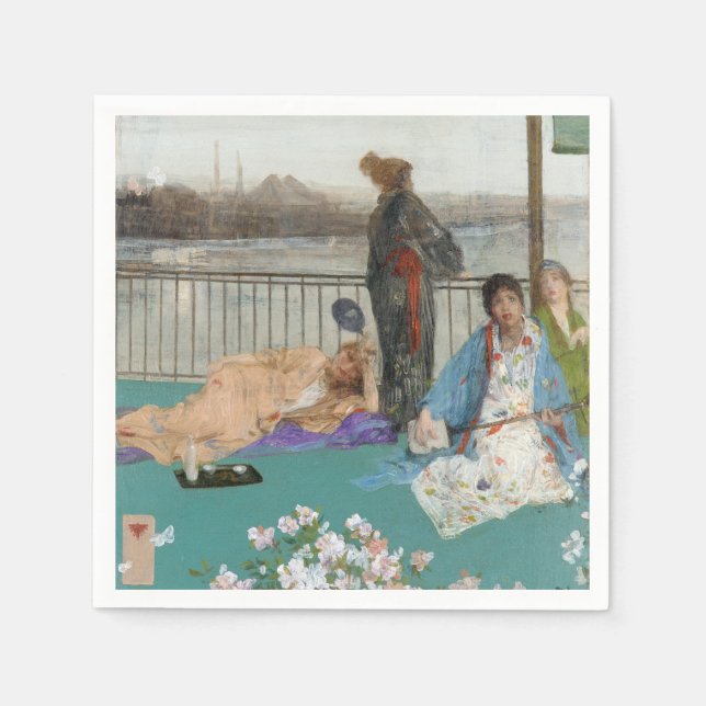 Whistler - Variations in Flesh Colour and Green Napkin (Front)