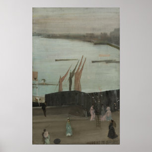 Whistler - Variations In Pink And Grey Chelsea Poster