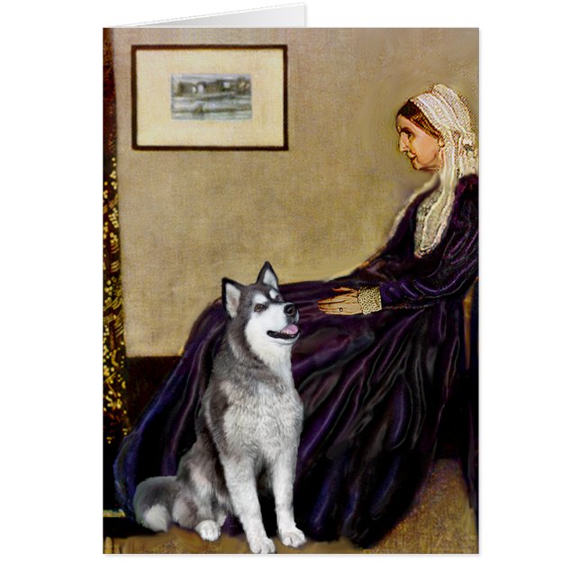 Whistlers Mother - Alaskan Malamute (Front)