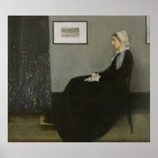 Whistler's Mother Poster