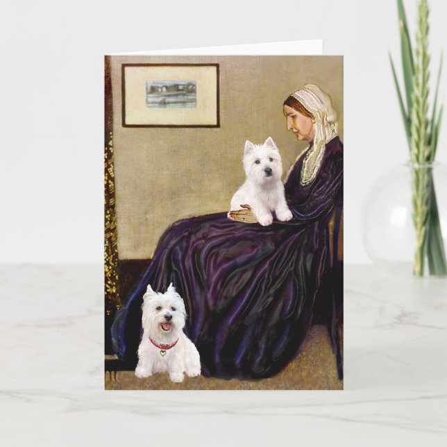 Whistlers Mum - Westies 3 and 11 Card (Front)