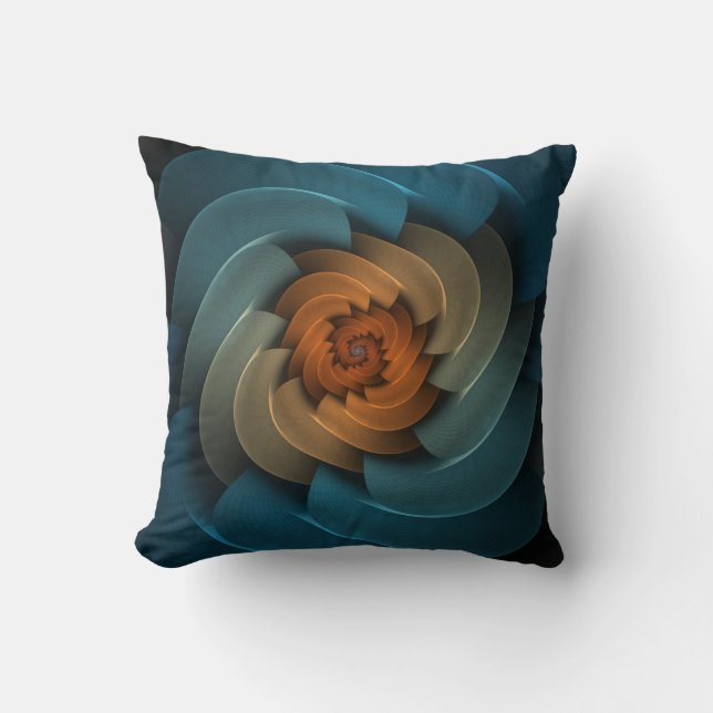 Whistling in the Dark Square Throw Pillow (Front)
