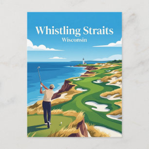 Whistling Straits USA Postcard