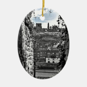 Whitby Abbey Ceramic Ornament