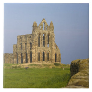 Whitby Abbey, Whitby, North Yorkshire, England Ceramic Tile