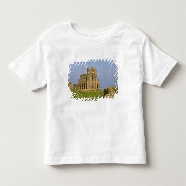 Whitby Abbey, Whitby, North Yorkshire, England Toddler T-Shirt (Front)
