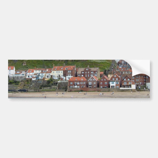 Whitby in North Yorkshire Bumper Sticker (Front)
