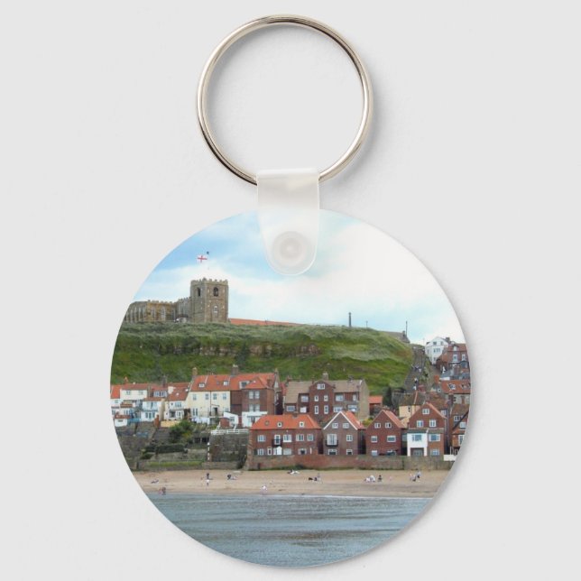 Whitby in North Yorkshire Key Ring (Front)