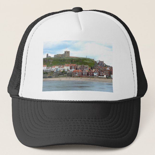 Whitby in North Yorkshire Trucker Hat (Front)