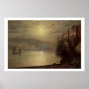 Whitby (oil on canvas) poster