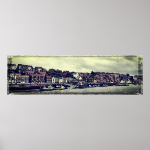 Whitby panorama poster