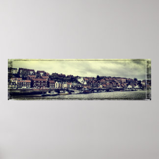 Whitby panorama poster