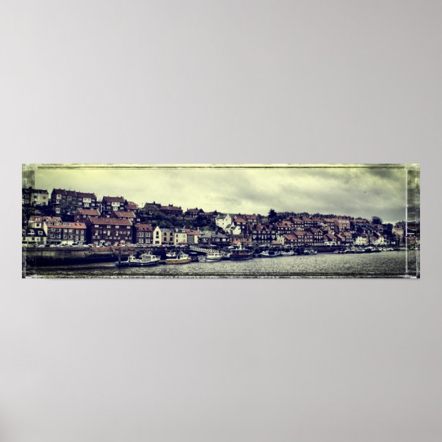 Whitby panorama poster (Front)