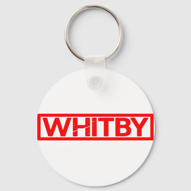 Whitby Stamp Key Ring (Front)